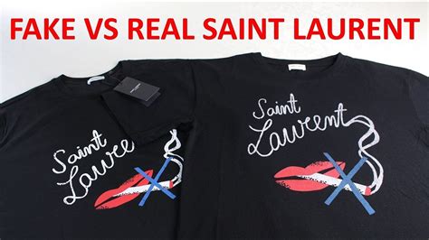 fake yves saint laurent shirt|Real vs Fake Saint Laurent polo shirt. How to spot fake YSL.